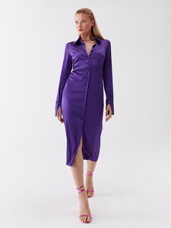 Patrizia Pepe Patrizia Pepe Рокля тип риза 2A2584/A644-M448 Виолетов Regular Fit