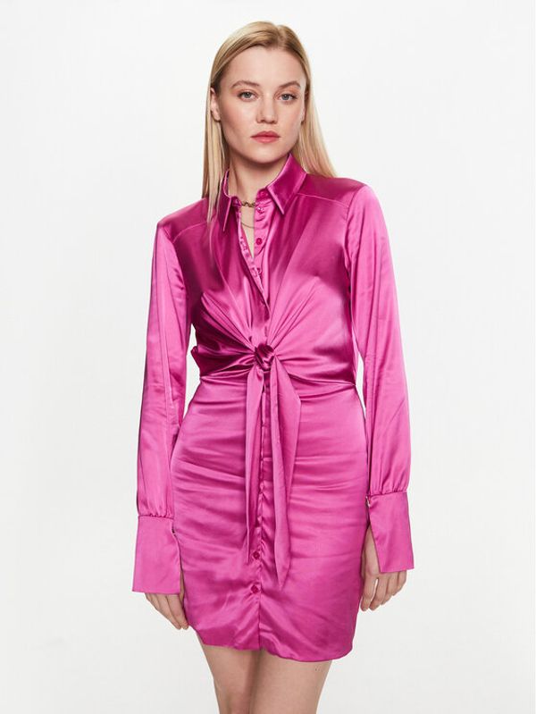 Patrizia Pepe Patrizia Pepe Рокля тип риза 8A1076/A644-M441 Виолетов Regular Fit