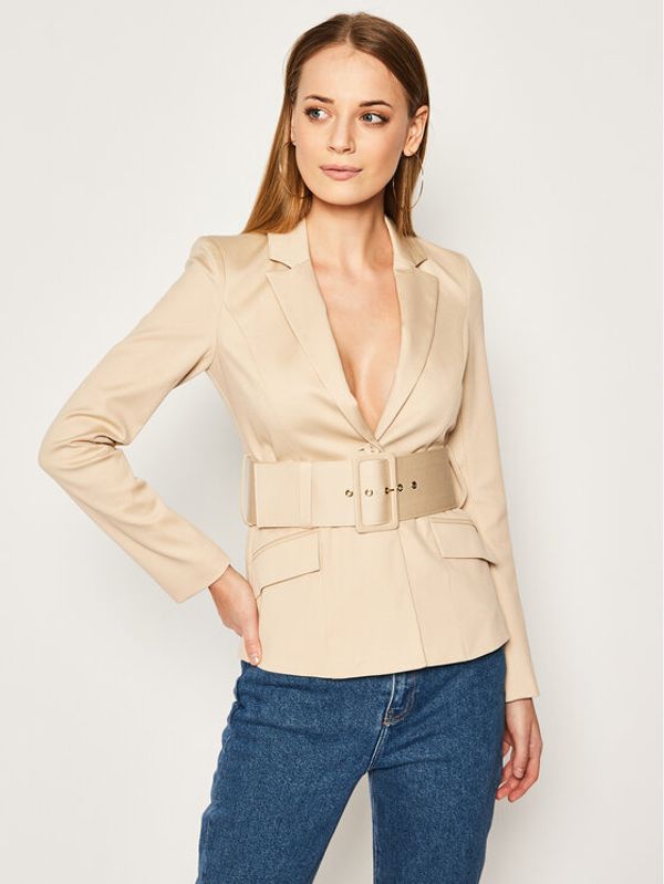 Patrizia Pepe Patrizia Pepe Сако 2S1282/A7C9-B693 Бежов Regular Fit