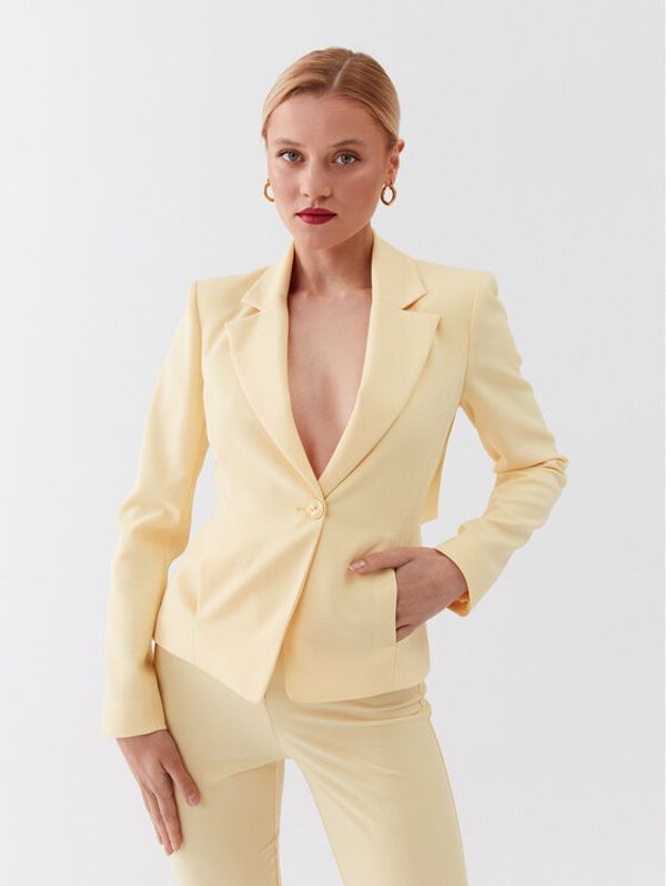 Patrizia Pepe Patrizia Pepe Сако 2S1458/A049-Y433 Жълт Regular Fit