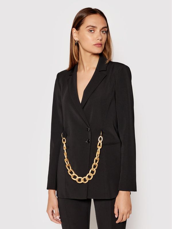 Patrizia Pepe Patrizia Pepe Сако 8S0395/A6F5-K103 Черен Regular Fit