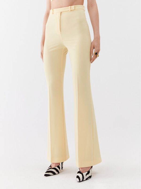 Patrizia Pepe Patrizia Pepe Текстилни панталони 2P1486/A049-Y433 Жълт Slim Fit