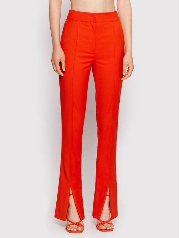 Patrizia Pepe Patrizia Pepe Текстилни панталони 8P0424/A106-R753 Оранжев Regular Fit