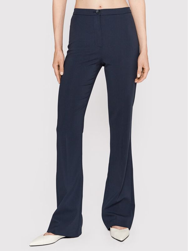 Patrizia Pepe Patrizia Pepe Текстилни панталони 8P0455/A6F5-C919 Тъмносин Regular Fit