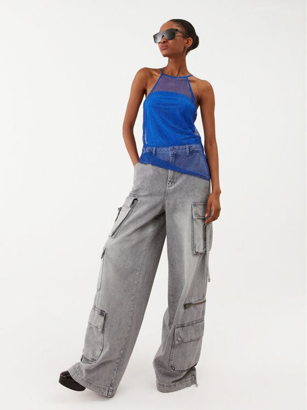 Patrizia Pepe Patrizia Pepe топ 8M1547/A9U8-C966 Син Regular Fit