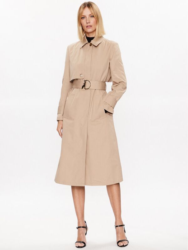 Patrizia Pepe Patrizia Pepe Тренч 8O0051/AK55-B752 Бежов Regular Fit