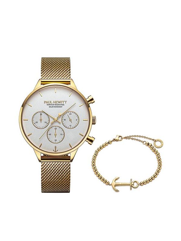 Paul Hewitt Paul Hewitt Часовник PH-SET-0388 Златист