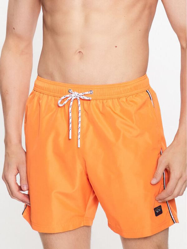 Paul&Shark Paul&Shark Плувни шорти 22415000 Оранжев Regular Fit