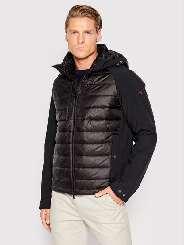Paul&Shark Paul&Shark Пухено яке 12312106 Черен Regular Fit