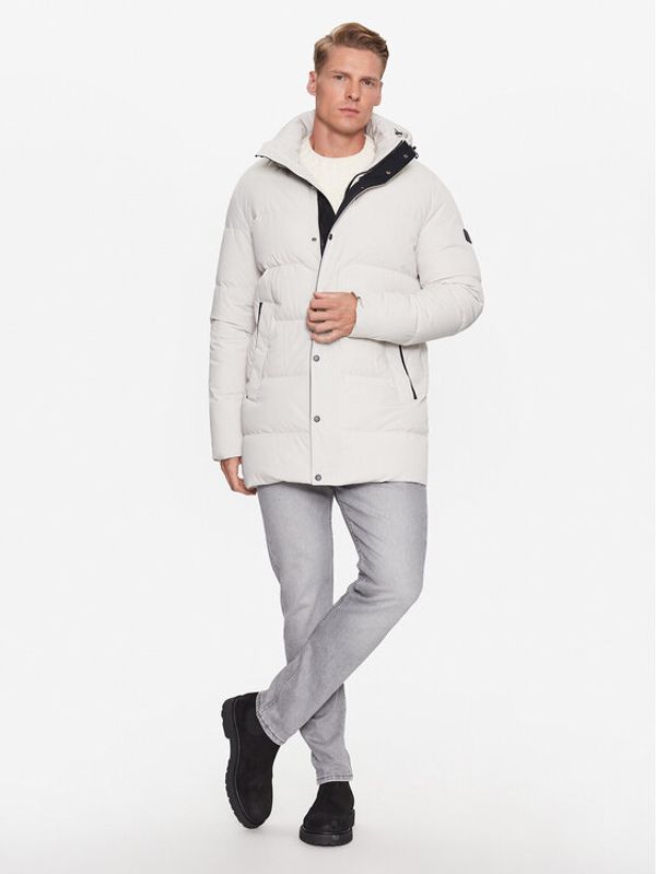 Paul&Shark Paul&Shark Пухено яке 13312008 Екрю Regular Fit