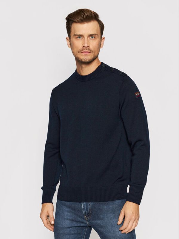 Paul&Shark Paul&Shark Пуловер C0P1032 Тъмносин Regular Fit