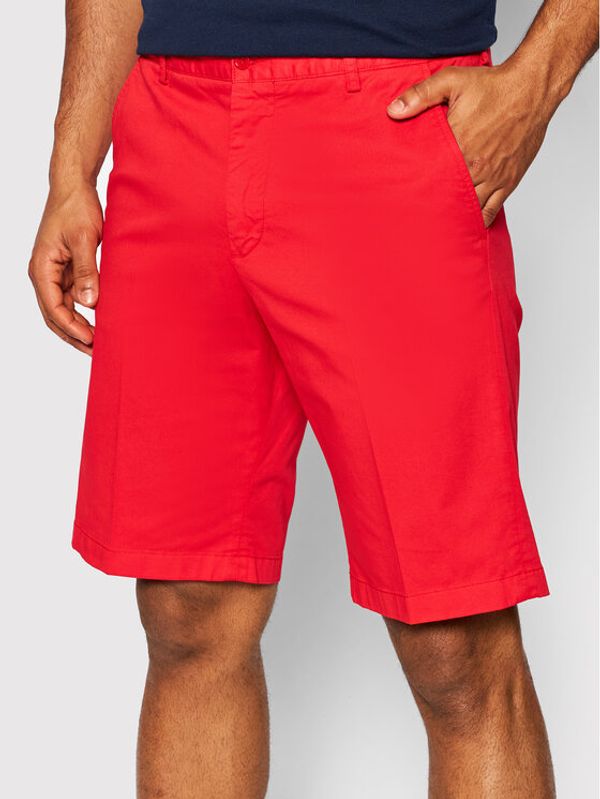 Paul&Shark Paul&Shark Шорти от плат C0P4000 Червен Regular Fit