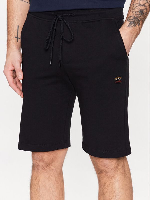 Paul&Shark Paul&Shark Спортни шорти 23411958 Черен Regular Fit