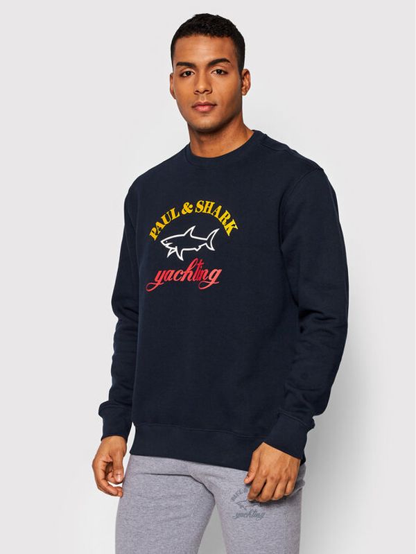 Paul&Shark Paul&Shark Суитшърт C0P1095 Тъмносин Regular Fit