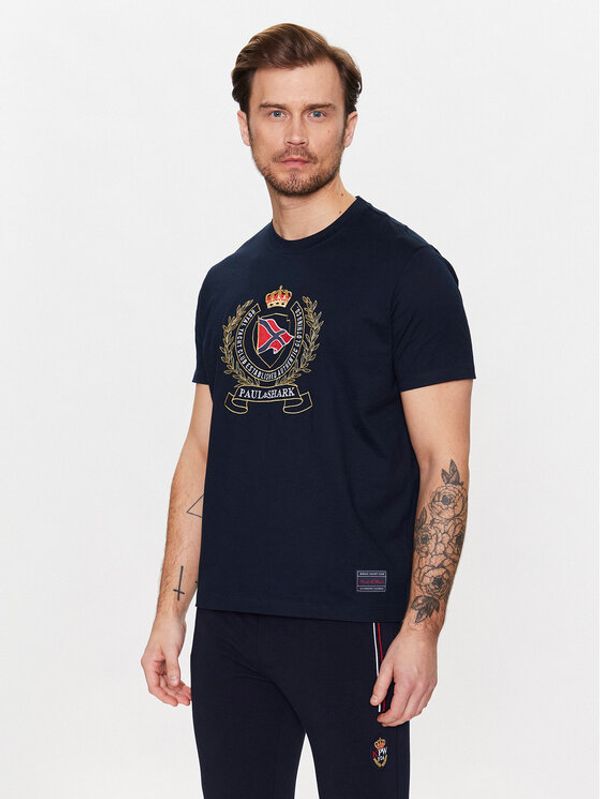 Paul&Shark Paul&Shark Тишърт 23411051 Тъмносин Regular Fit