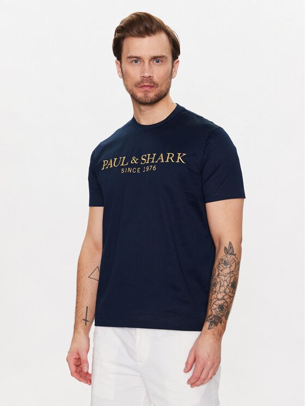 Paul&Shark Paul&Shark Тишърт 23411064 Тъмносин Regular Fit
