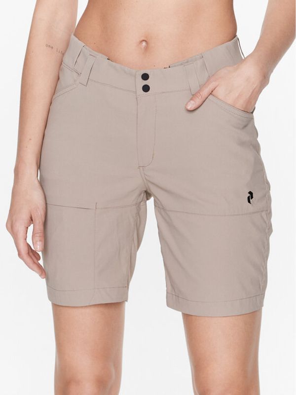 Peak Performance Peak Performance Спортни шорти Iconiq G79123030 Бежов Regular Fit