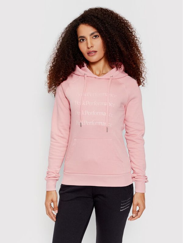 Peak Performance Peak Performance Суитшърт Ground G77283040 Розов Regular Fit