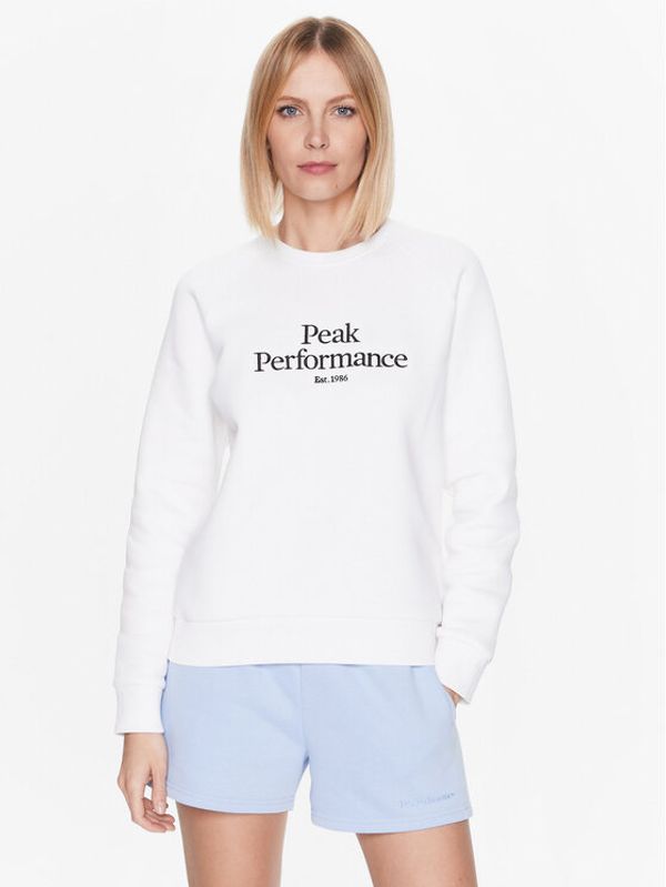 Peak Performance Peak Performance Суитшърт Original G77752320 Бял Regular Fit