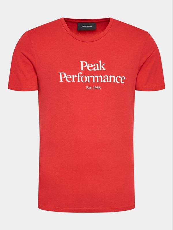 Peak Performance Peak Performance Тишърт Original G77692400 Червен Slim Fit