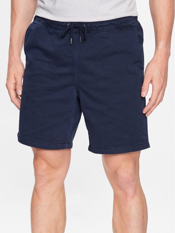 Penfield Penfield Шорти от плат PFD0368 Тъмносин Regular Fit