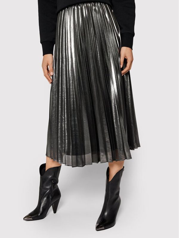 Pennyblack Pennyblack Плисирана пола Nuvoloso 11040420 Сребрист Regular Fit