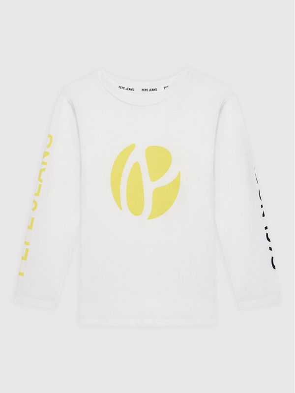 Pepe Jeans Pepe Jeans Блуза Camilo PB503354 Бял Regular Fit