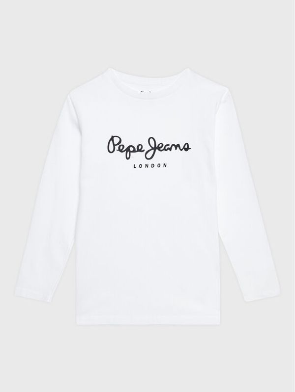 Pepe Jeans Pepe Jeans Блуза New Herman PB503490 Бял Regular Fit