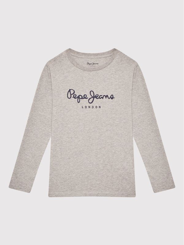 Pepe Jeans Pepe Jeans Блуза New Herman PB503490 Сив Regular Fit