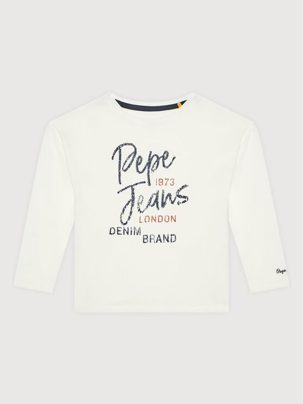 Pepe Jeans Pepe Jeans Блуза Sandri PG502721 Бял Regular Fit