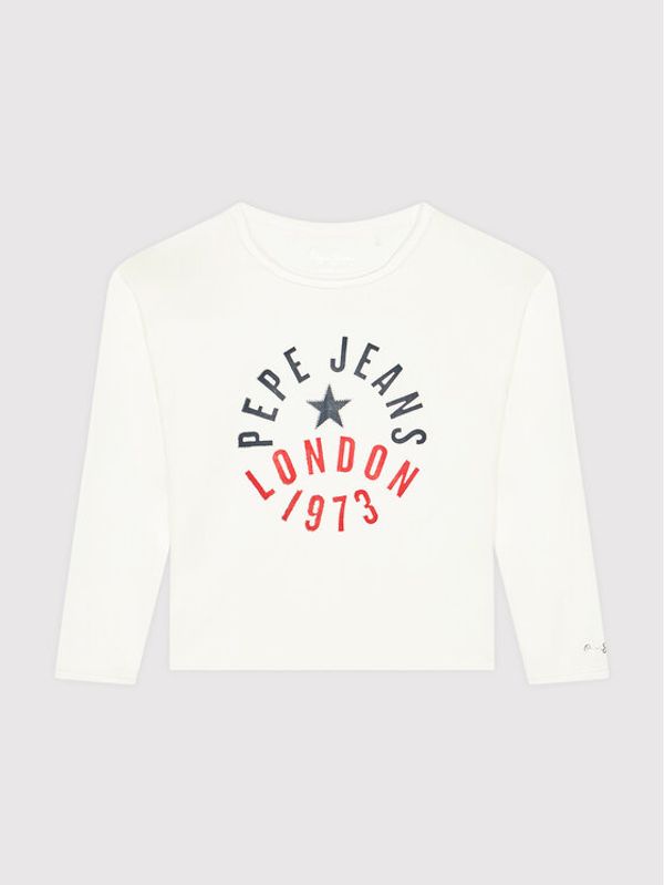 Pepe Jeans Pepe Jeans Блуза Susi PG502732 Бял Regular Fit