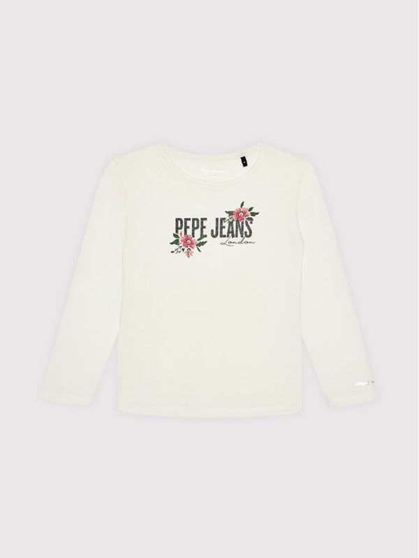 Pepe Jeans Pepe Jeans Блуза Taylor PG502739 Бял Regular Fit