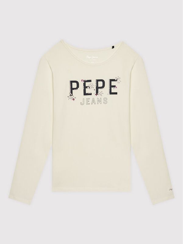 Pepe Jeans Pepe Jeans Блуза Tiffany PG502799 Бял Regular Fit