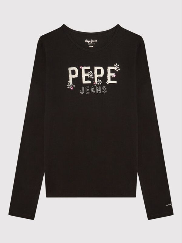 Pepe Jeans Pepe Jeans Блуза Tiffany PG502799 Черен Regular Fit