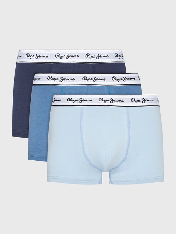 Pepe Jeans Pepe Jeans Боксерки Solid Tk 3P PMU10978 Син