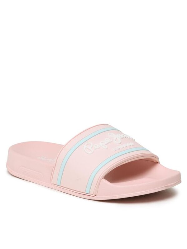 Pepe Jeans Pepe Jeans Чехли Slider Logo G PGS70053 Розов