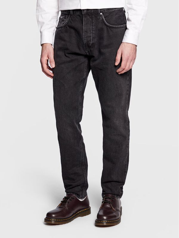 Pepe Jeans Pepe Jeans Дънки Callen Crop PM206317 Черен Relaxed Fit