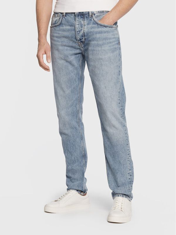 Pepe Jeans Pepe Jeans Дънки Callen Crop PM206317 Син Relaxed Fit