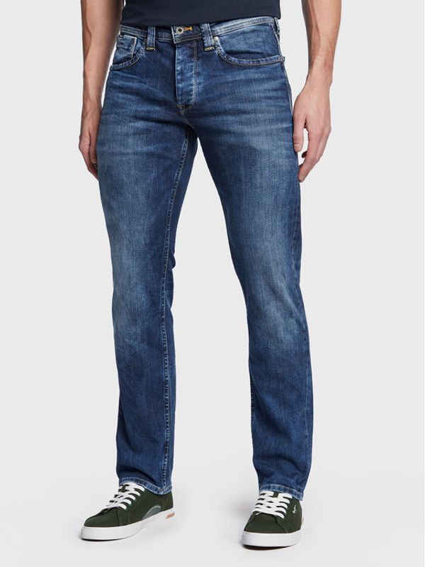 Pepe Jeans Pepe Jeans Дънки Cash PM206318 Тъмносин Regular Fit