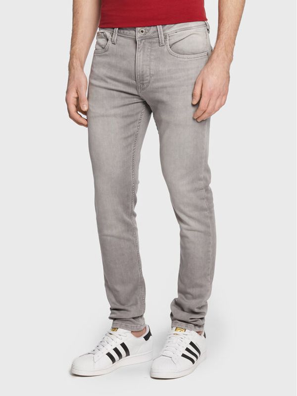 Pepe Jeans Pepe Jeans Дънки Finsbury PM206321 Сив Skinny Fit