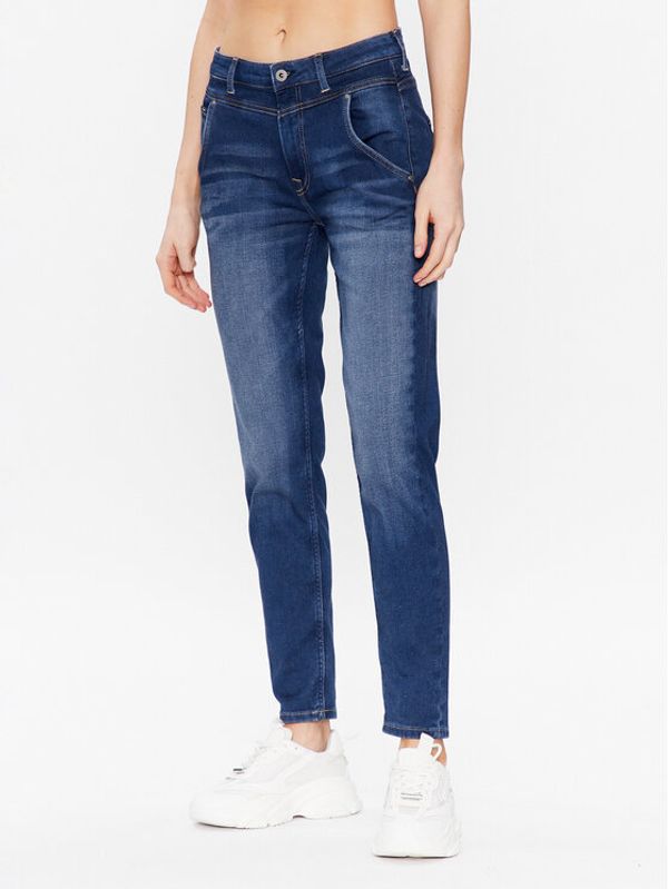 Pepe Jeans Pepe Jeans Дънки GYMDIGO Carey PL204178 Тъмносин Relaxed Fit