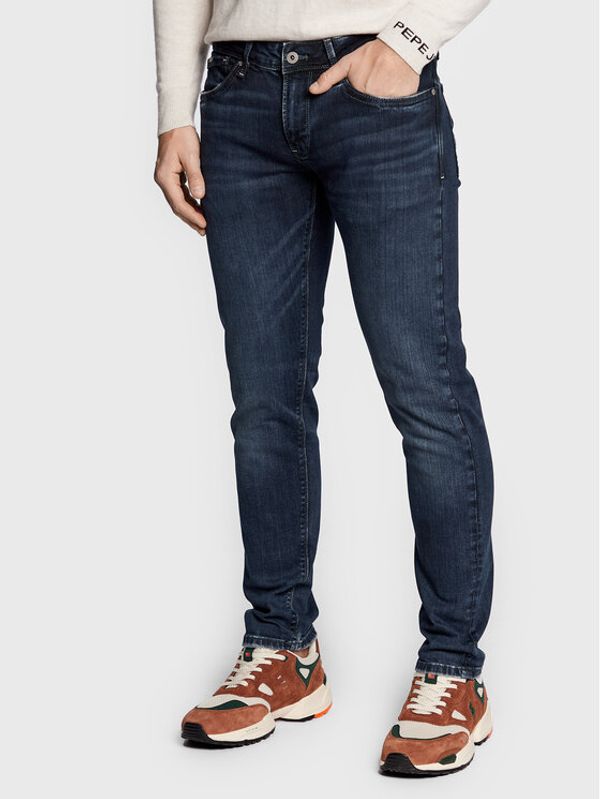 Pepe Jeans Pepe Jeans Дънки Hatch PM206322 Тъмносин Slim Fit