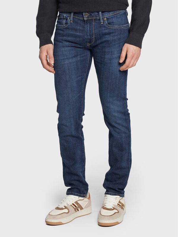 Pepe Jeans Pepe Jeans Дънки Hatch PM206322 Тъмносин Slim Fit
