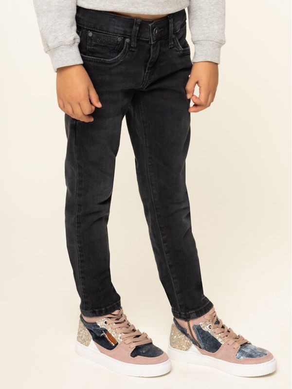 Pepe Jeans Pepe Jeans Дънки Pixlette PG200242 Черен Skinny Fit