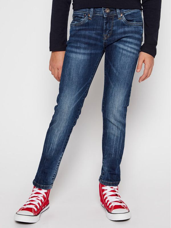 Pepe Jeans Pepe Jeans Дънки Pixlette PG200242 Тъмносин Skinny Fit