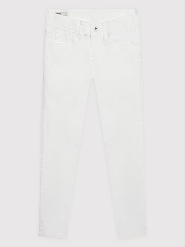 Pepe Jeans Pepe Jeans Дънки Pixlette PG201541 Бял Skinny Fit