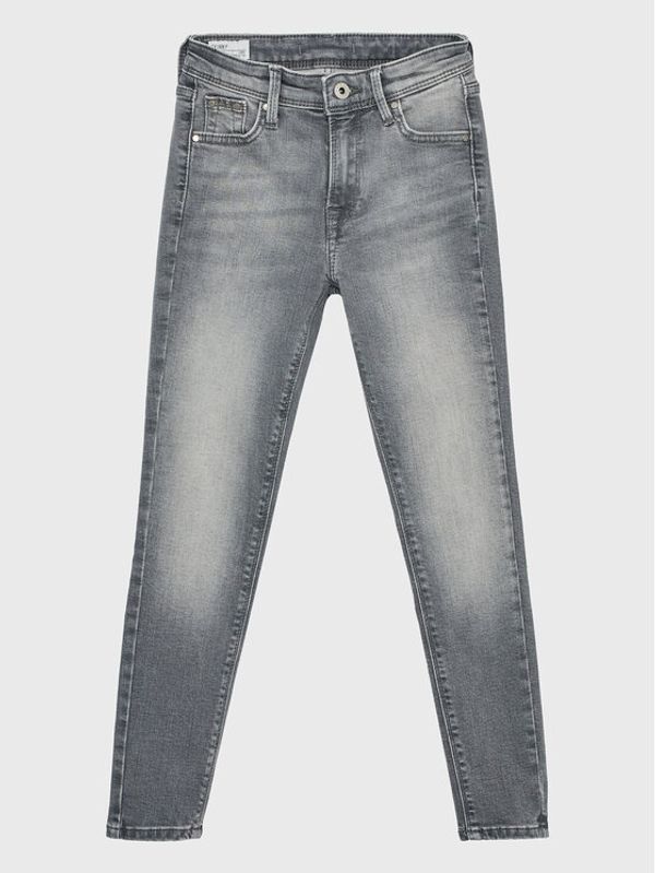 Pepe Jeans Pepe Jeans Дънки Pixlette PG201542 Сив Skinny Fit