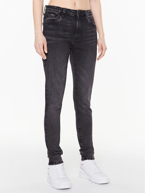 Pepe Jeans Pepe Jeans Дънки Regent PL204171 Черен Skinny Fit