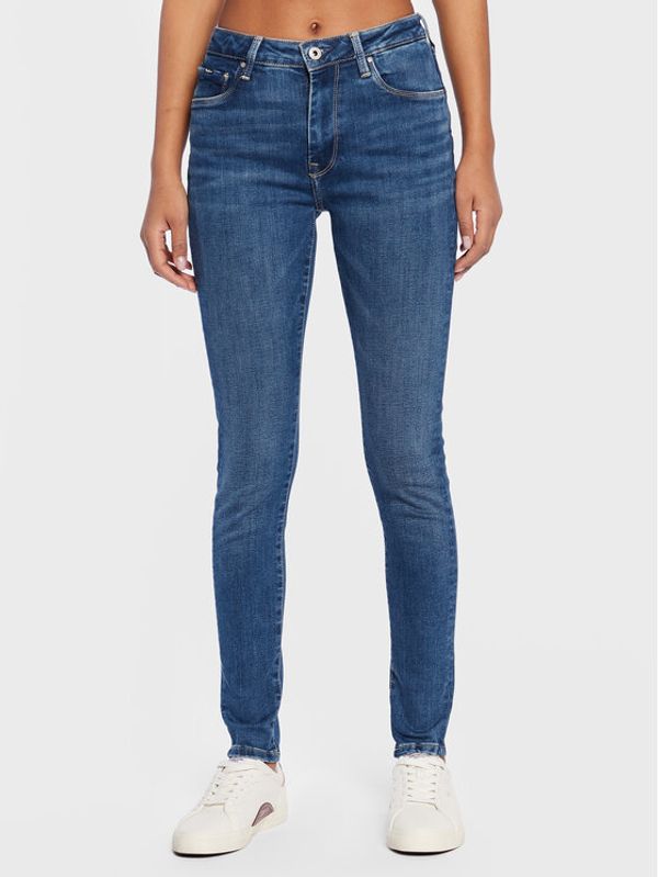 Pepe Jeans Pepe Jeans Дънки Regent PL204171 Син Skinny Fit