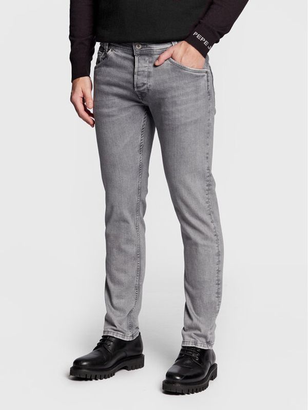 Pepe Jeans Pepe Jeans Дънки Spike PM206325 Сив Regular Fit